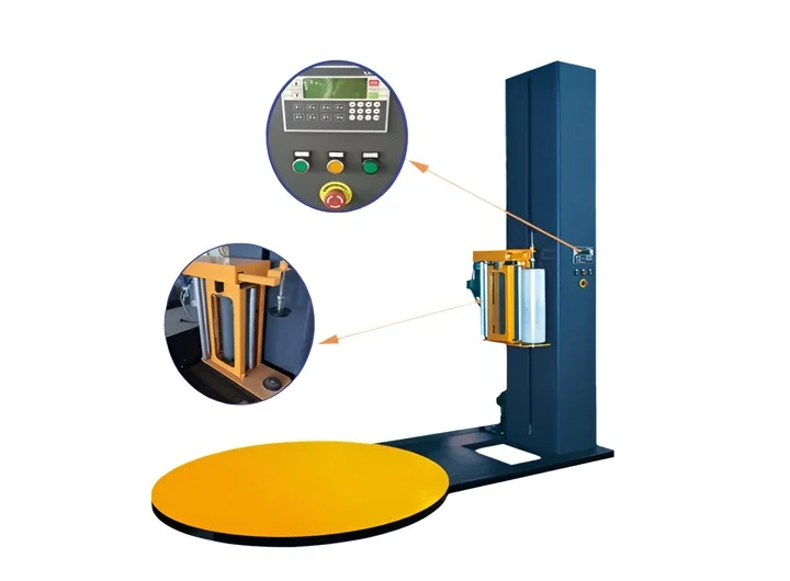 Industrial wrapper for boxes and pallets